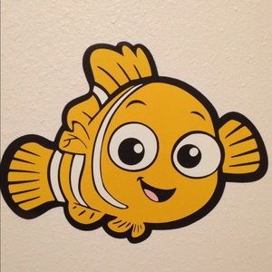 NEMO fish Paper Cricut Cutout Room Party Decor